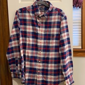 Men’s Chaps Oxford Plaid Shirt